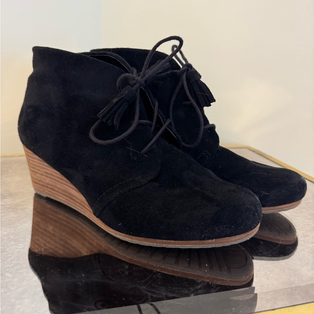 Black Suede Ankle Boots
